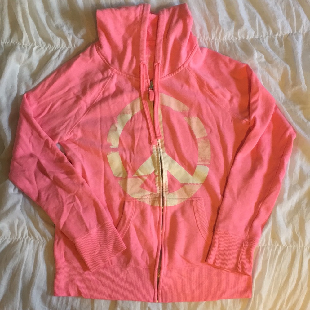 Zip-up hoodie